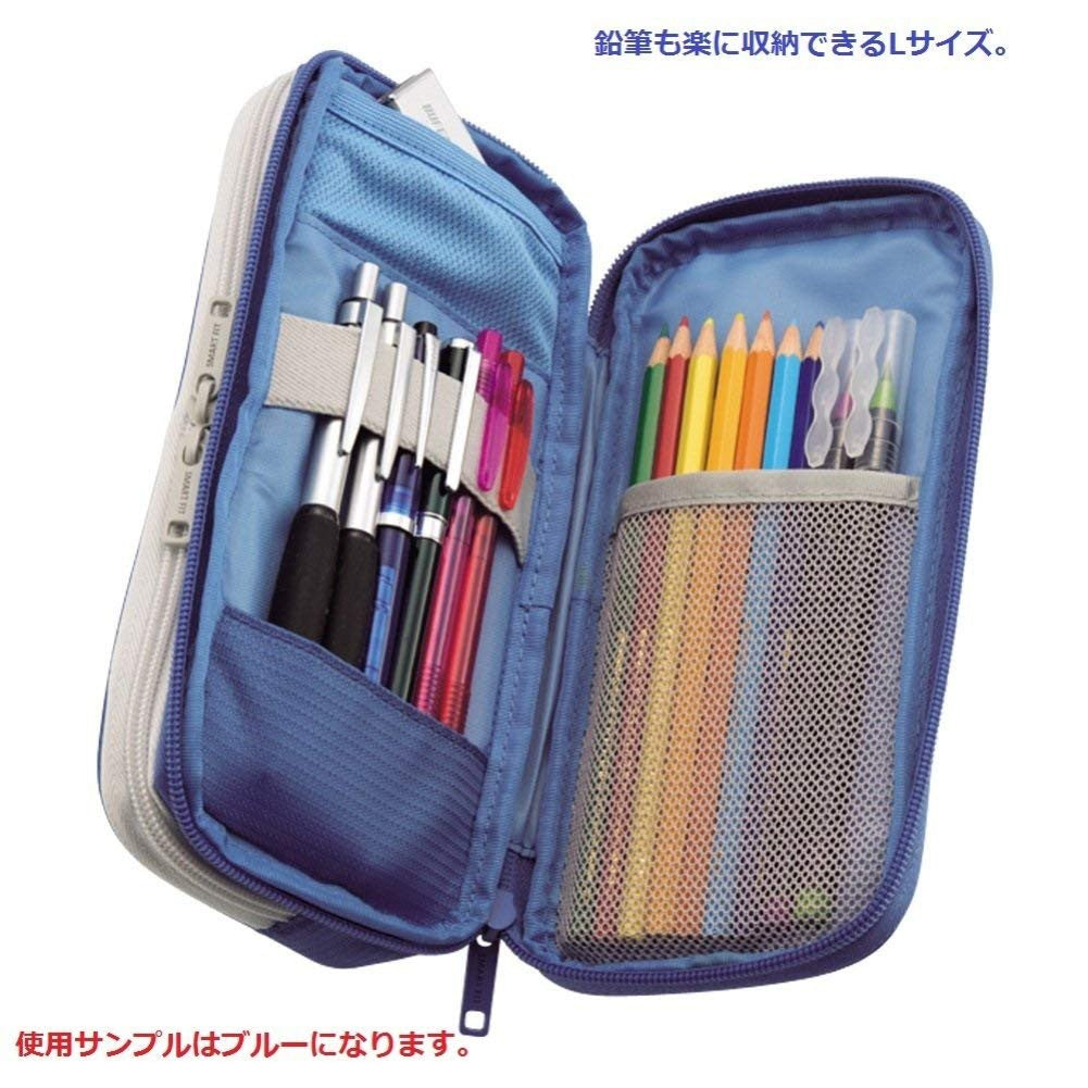 Original Lihit Lab Pen / Pencil Case – Large Double Book Type