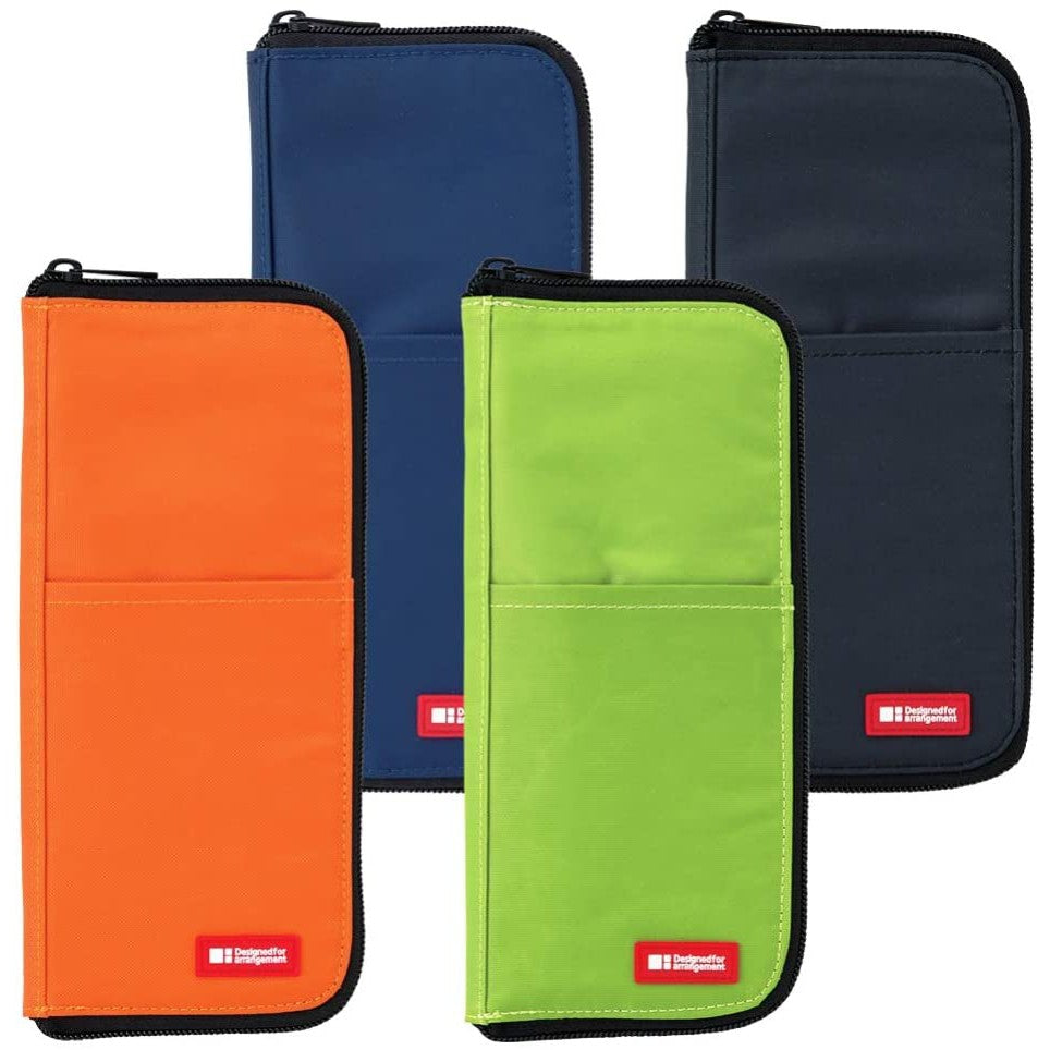 Original Lihit Lab Pen / Pencil Case - Flat type New release Wide Thin A7652-6 A7653-24