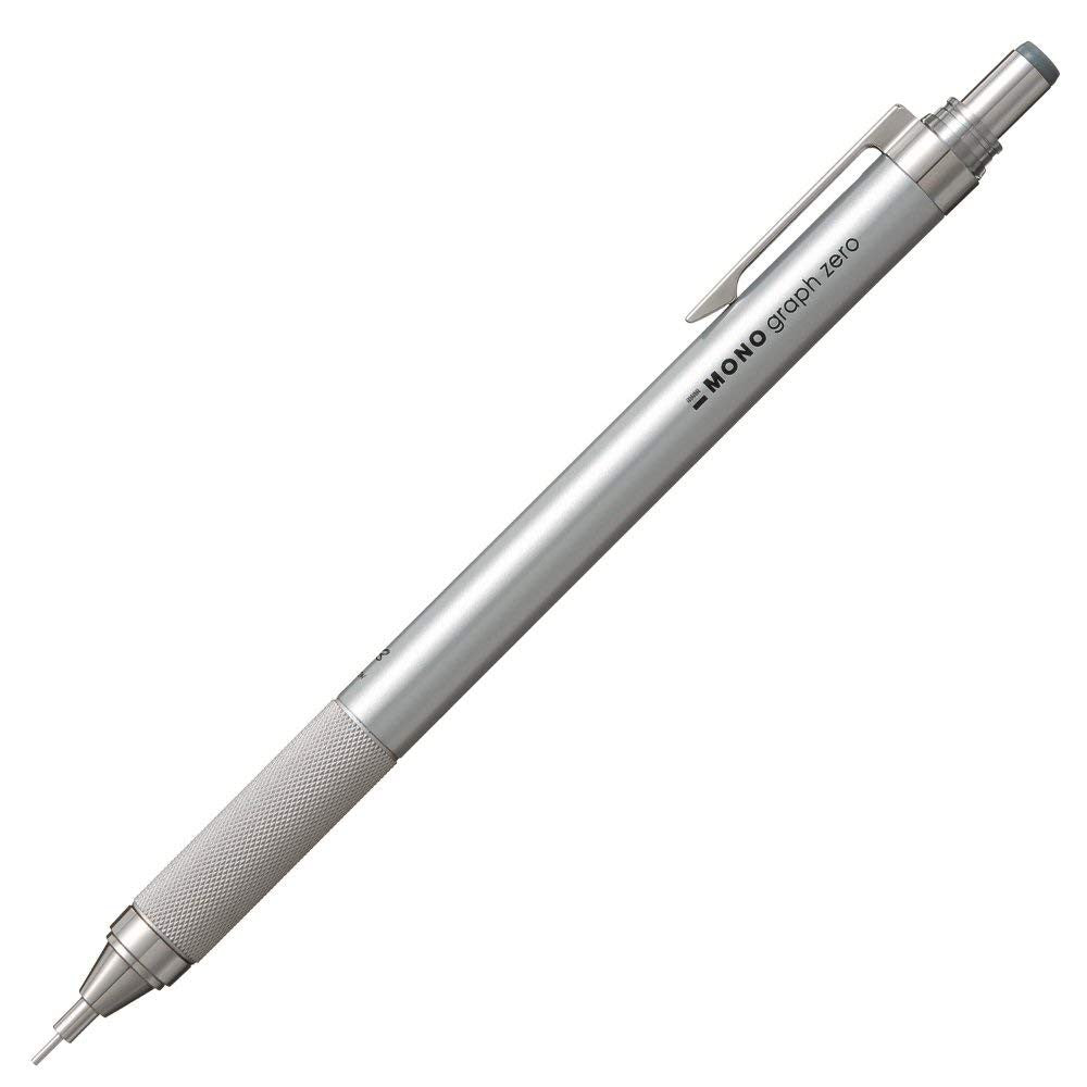 Tombow Mono Graph Zero Metal Body Mechanical Pencil (0.5mm, 0.3mm)