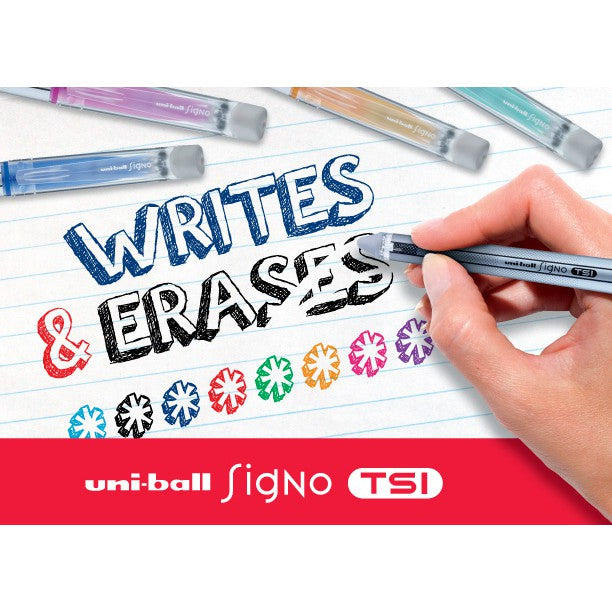 Uni-ball Signo Erasable Gel Pen - 0.5 mm - 8 Color Set