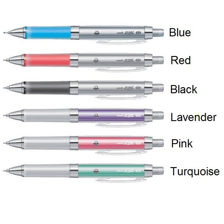Uni Kuru Toga Alpha Gel Automatic Lead Rotation Mechanical Pencil (0.5mm)