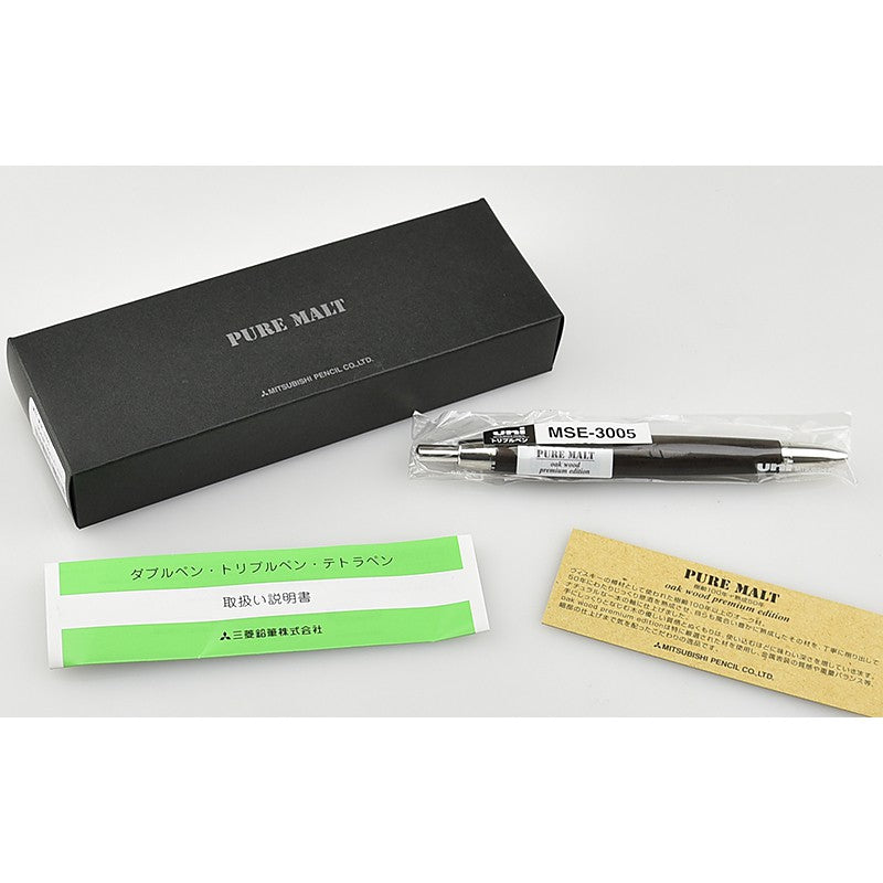 Mitsubishi Uni Multi Function Pen 2 Color & Mechanical Pencil Pure Malt Premium