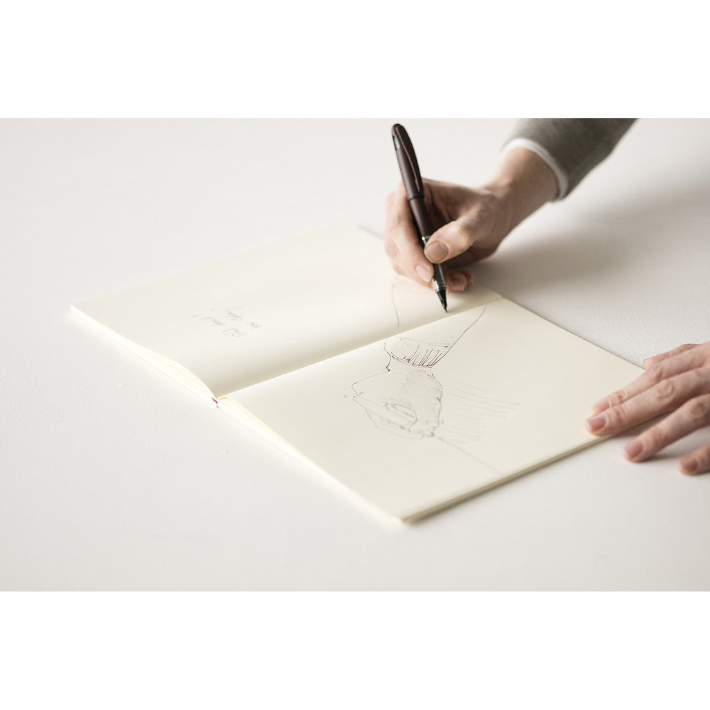 Midori MD Notebook Minimalist Diary- A5 A6- Grid, Lined, Blank, Grid, Frame