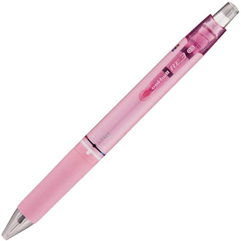Uni-Ball Erasable 3 Color Ballpoint Pen RE3 Multicolor Mitsubishi Pencil Thermal Erase Ink RE-3