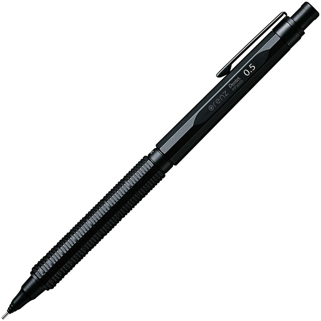 Pentel Orenz Nero Mechanical Drafting Pencil (0.2mm, 0.3mm, 0.5mm) Spring loaded Metal Auto Feed
