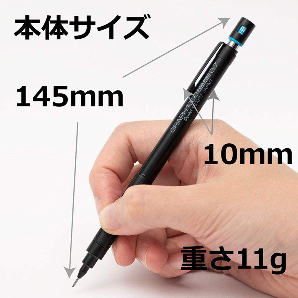 Pentel Graph 1000 for Pro Drafting Pencil (0.3mm, 0.4mm, 0.5mm, 0.7mm, 0.9mm)