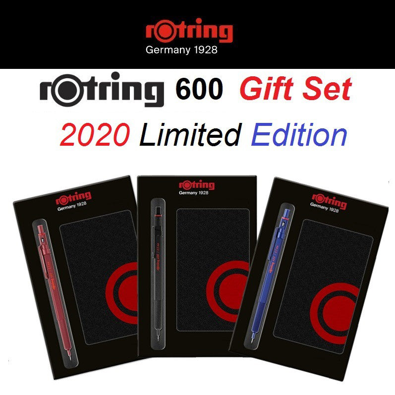 rOtring 600 Gift Set Special Color Edition Full Metal Drafting Pencil (0.5 mm)