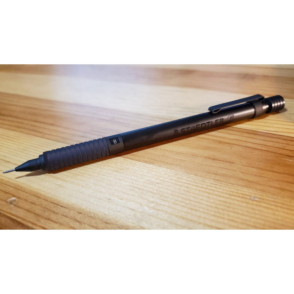 Staedtler All Black 925 Drafting Mechanical Pencil Metal Body(0.3, 0.5, 2.0)