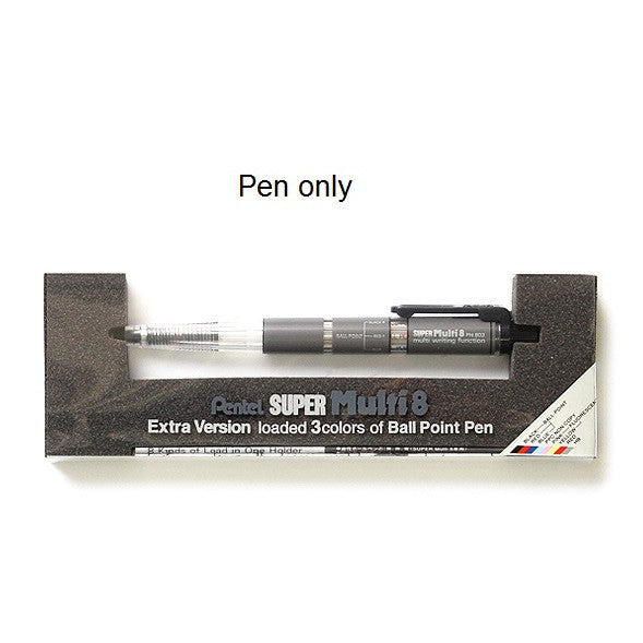 Pentel Super Multi 8 0.7 mm Ballpoint Pen 2 mm Lead Holder (japan import) Multi8 PH803