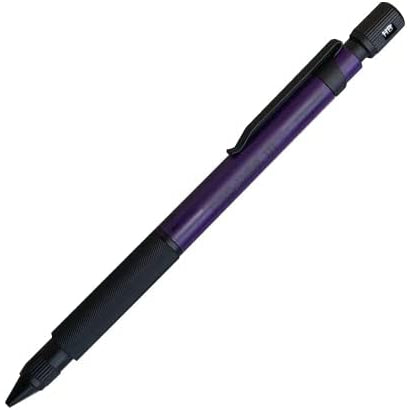 Special Edition Platinum Pro-Use 171 Red, Violet, Navy Drafting Pencil Metal Grip Professional Mechanical Pencil (0.5mm)