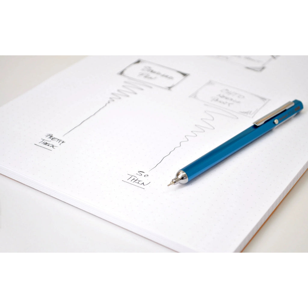 OHTO GS01 (Horizon) Needle Point Ballpoint Pen - Aluminum Body