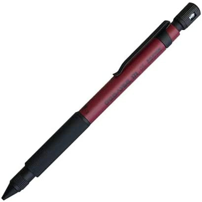 Special Edition Platinum Pro-Use 171 Red, Violet, Navy Drafting Pencil Metal Grip Professional Mechanical Pencil (0.5mm)
