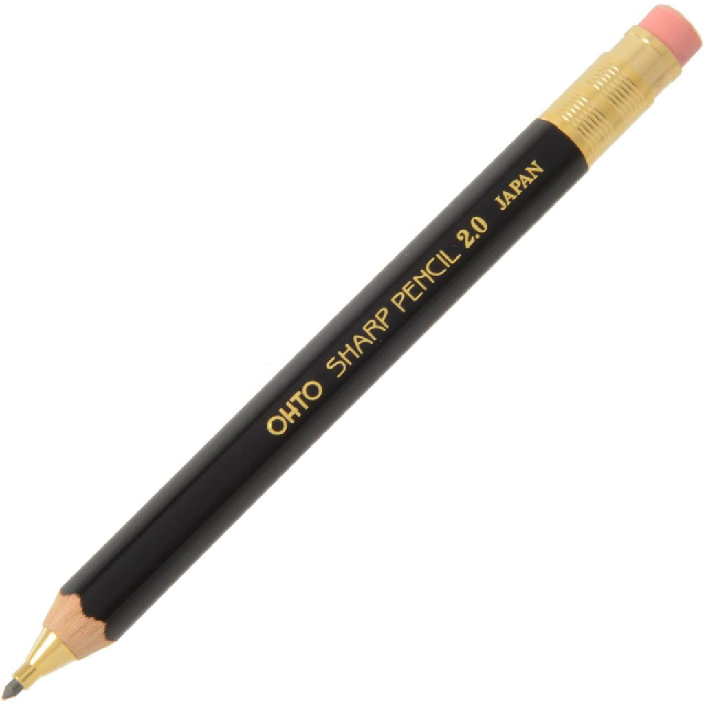Ohto Wooden Mechanical Pencil Lead Holder - 2.0 mm
