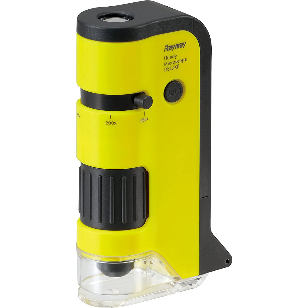 Raymay Fujii Handheld Microscope RXT300M Handy Portable Science Student DX Deluxe
