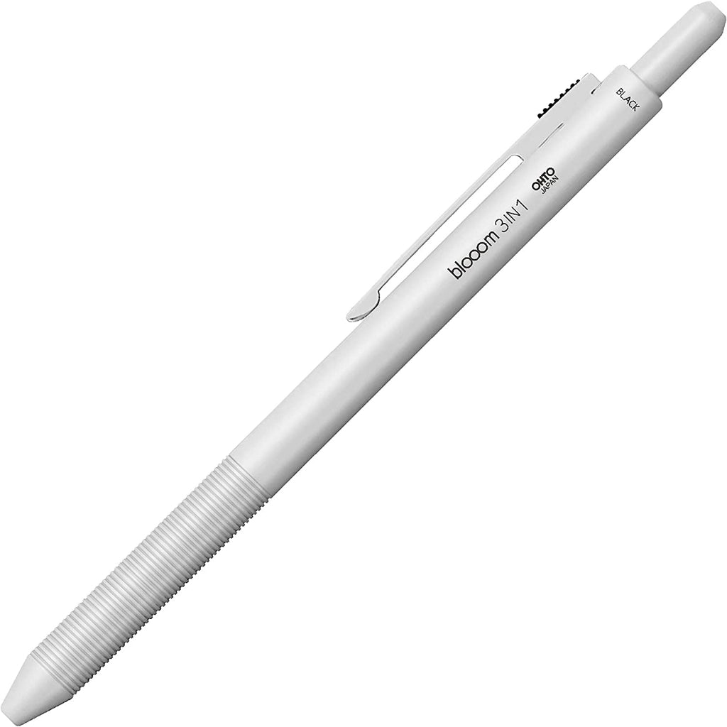 Ohto Bloom 3-in-1 2 Color 0.7 mm Ballpoint Multi Pen + 0.5 mm Pencil Premium Japan