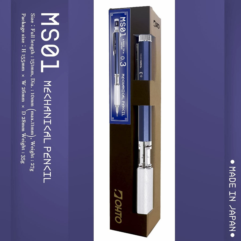 Ohto Conception Mechanical Pencil 0.5 mm | MS01 Professional Drafting Super Pencil Japan Premium