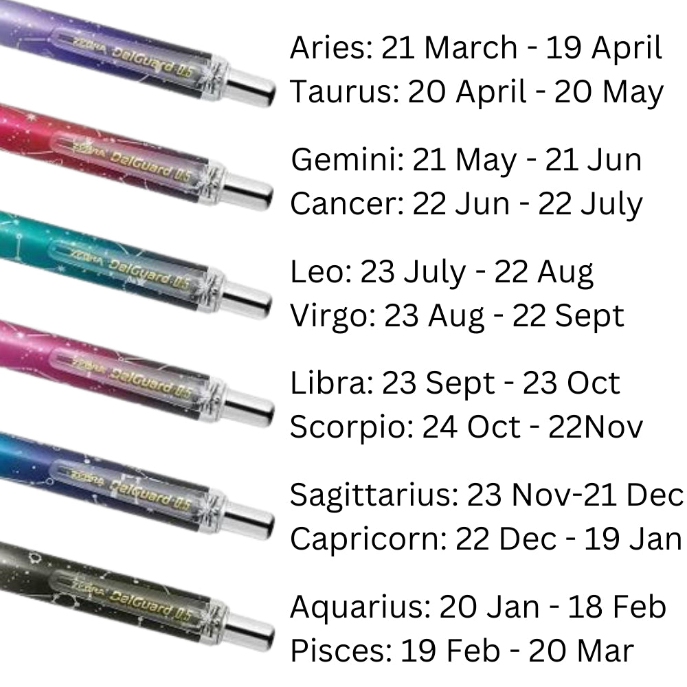 Zebra DelGuard Zodiac Anti-break Core Mechanical Pencil Japan Premium Stationery Student Gift