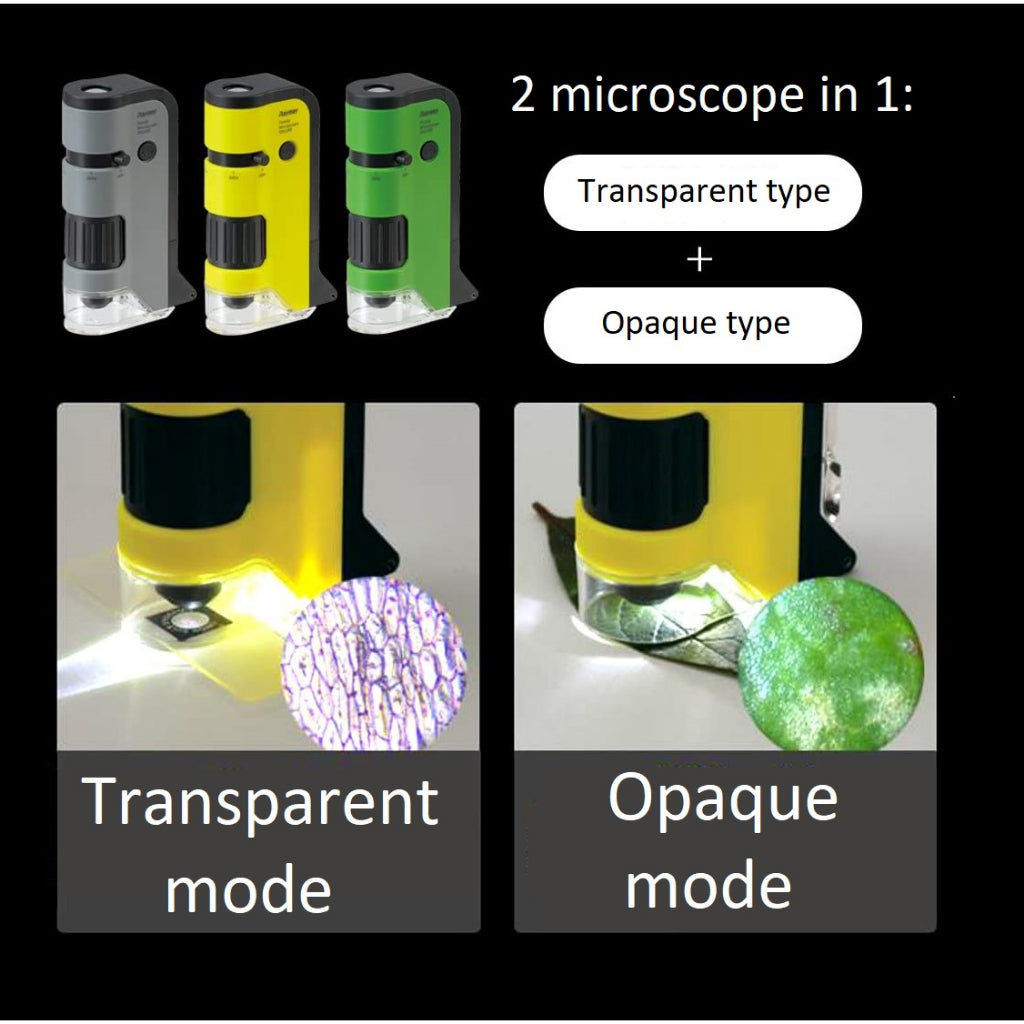 Raymay Fujii Handheld Microscope RXT300M Handy Portable Science Student DX Deluxe