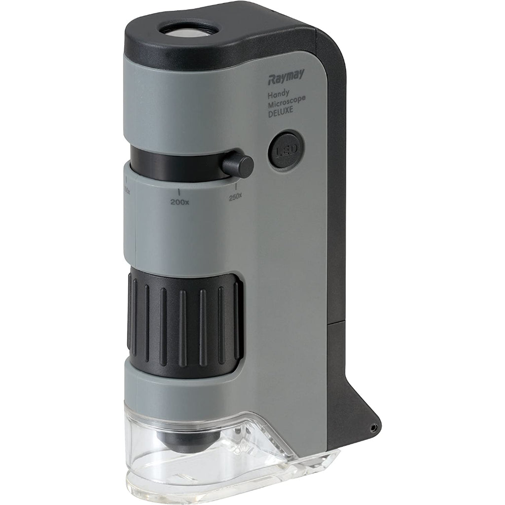 Raymay Fujii Handheld Microscope RXT300M Handy Portable Science Student DX Deluxe