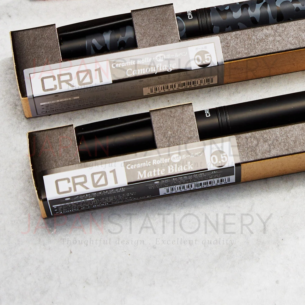Ohto CR01 Ceramic Roller Pen Japan Signature Business Water Based