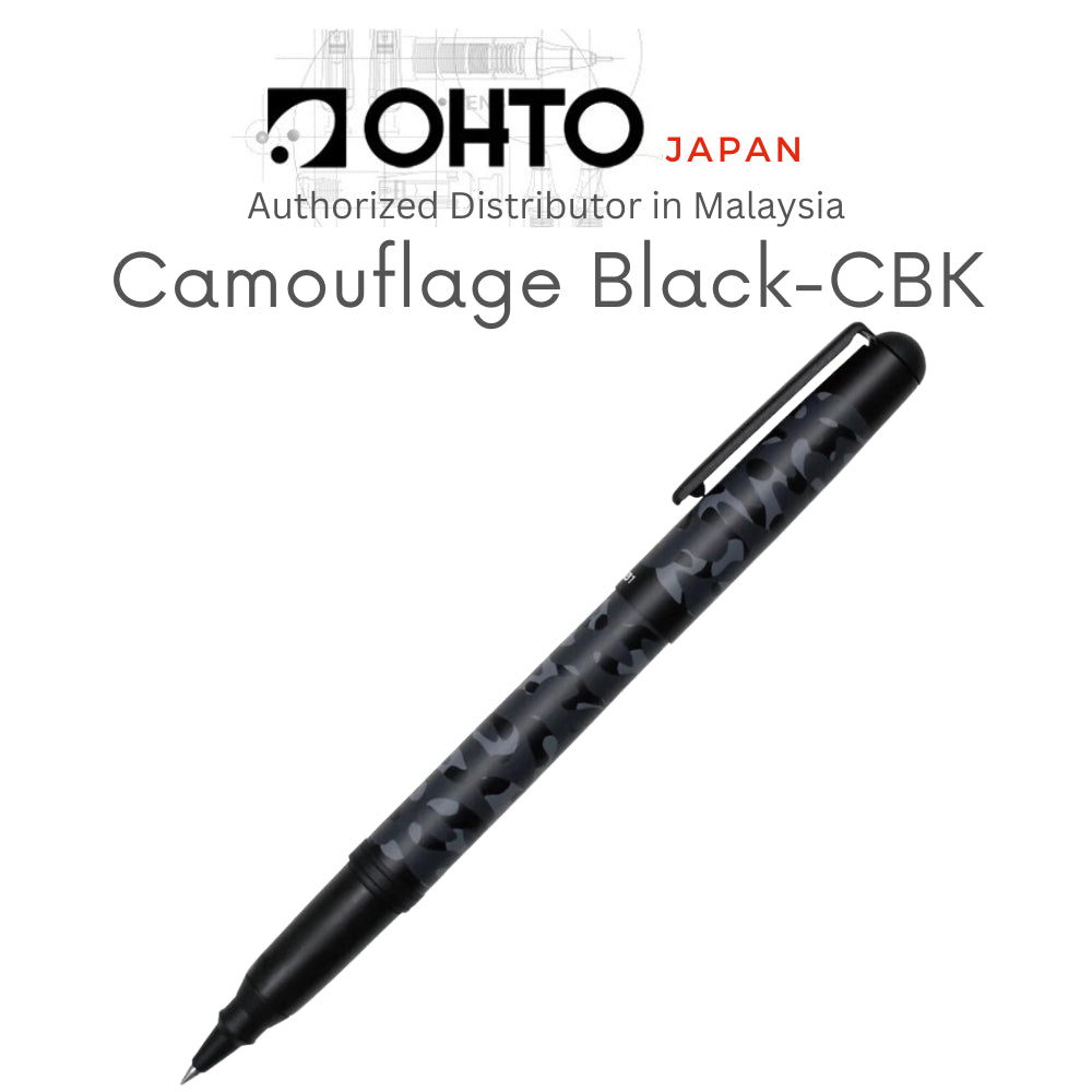 Ohto CR01 Ceramic Roller Pen Japan Signature Business Water Based