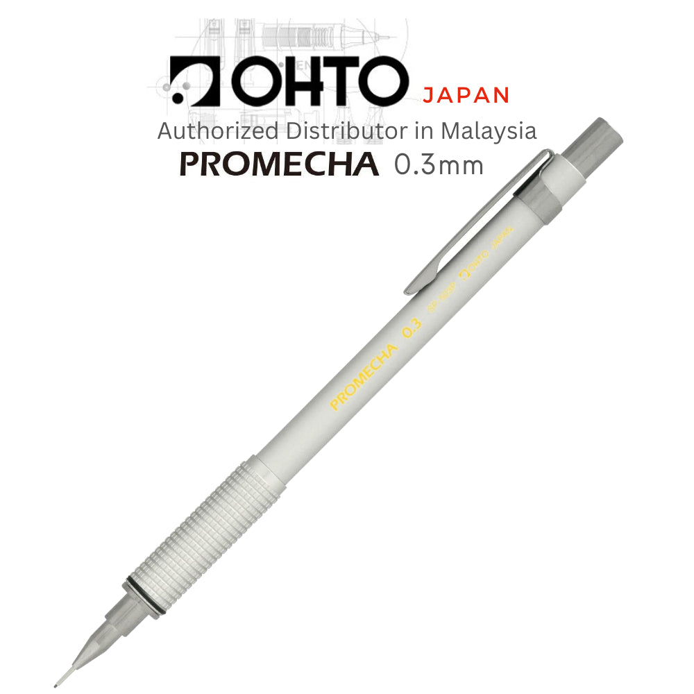 OHTO Promecha 500P Drafting Pencil SP-500 Metal Grip 0.3mm 0.4mm 0.5mm 0.7mm 0.9mm SP-503P SP-505P SP-507P SP-509P Japan