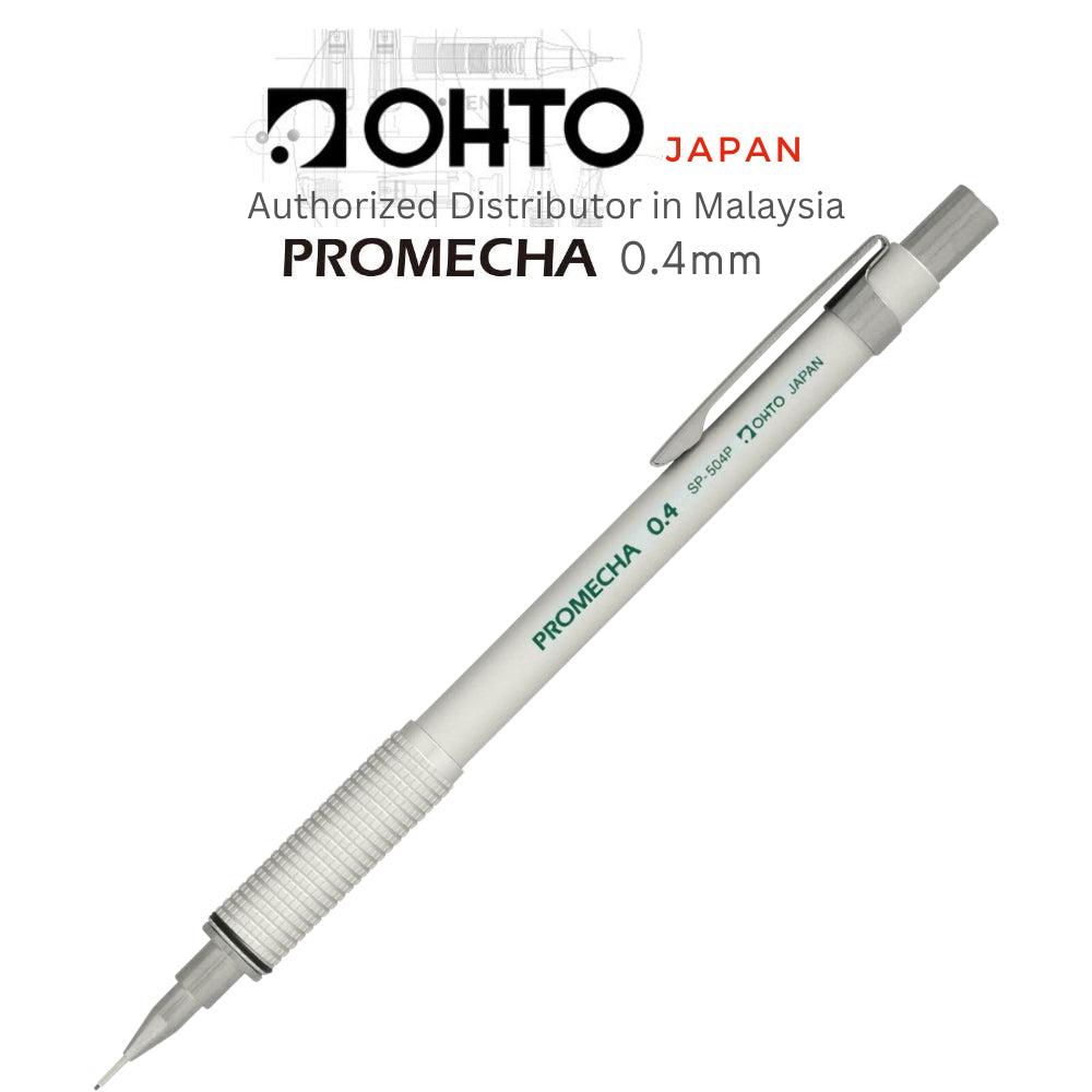 OHTO Promecha 500P Drafting Pencil SP-500 Metal Grip 0.3mm 0.4mm 0.5mm 0.7mm 0.9mm SP-503P SP-505P SP-507P SP-509P Japan