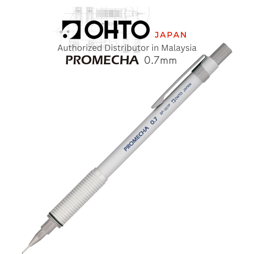 OHTO Promecha 500P Drafting Pencil SP-500 Metal Grip 0.3mm 0.4mm 0.5mm 0.7mm 0.9mm SP-503P SP-505P SP-507P SP-509P Japan