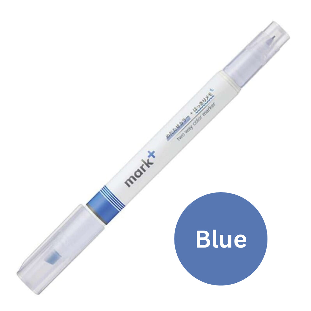 Kokuyo PM-MT200 Mark+ Two Way Color Highlighter Fineliner Marker PM-MT200LG PM-MT200K PM-MT200G PM-MT200DB PM-MT200P