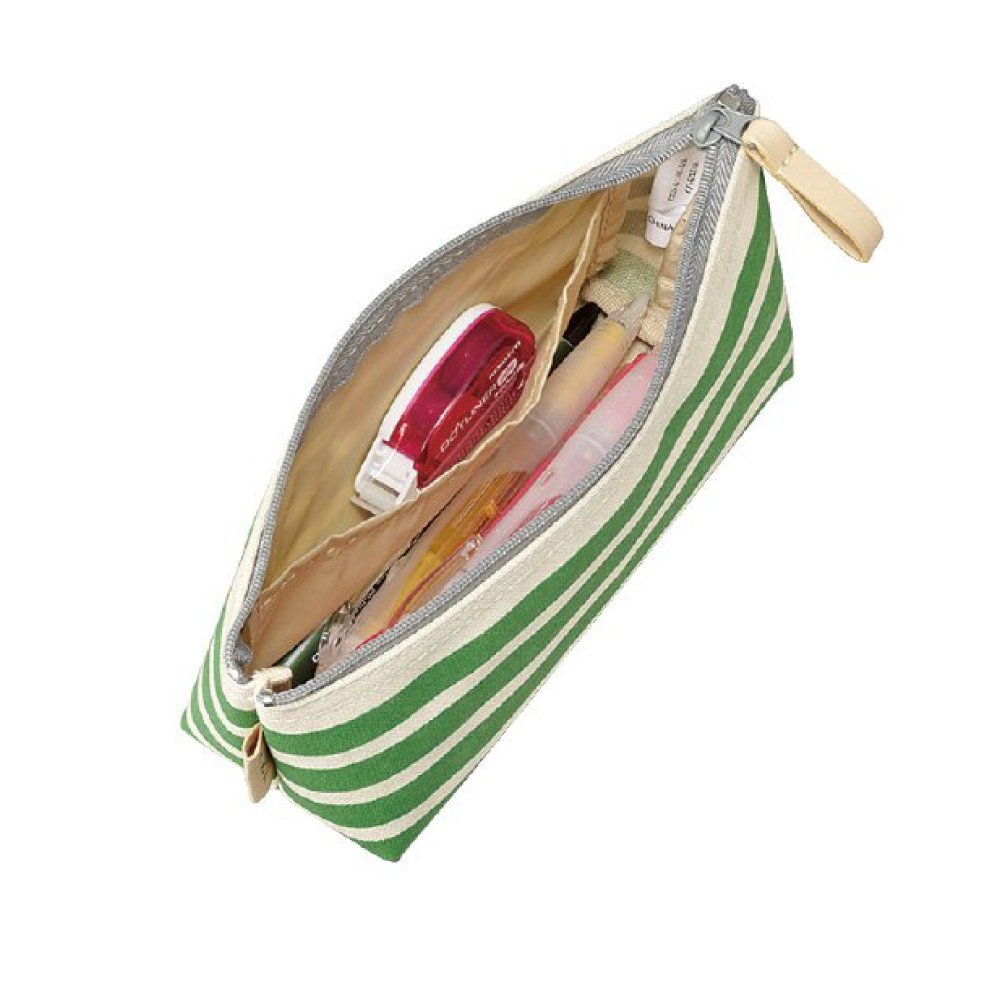 Kokuyo Repete Made Of Canvas With Bottom Gusset And Inner Pocket Pencil Case F-VBF101DB
