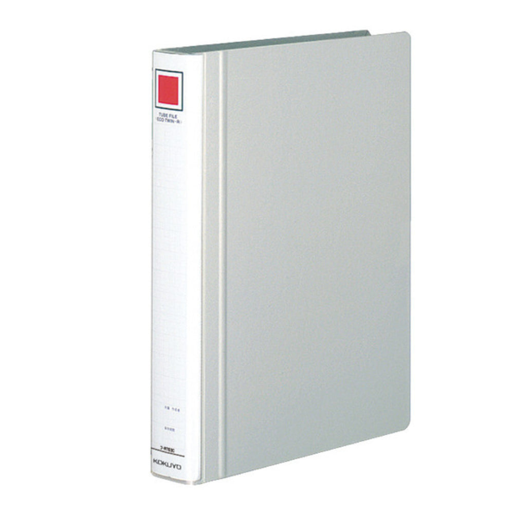 Kokuyo Tube File Eco Twin R A4 Vertical Binding Thickness 50mm Blue Double-sided Pipe File γ-RT630B γ-RT630C γ-RT640B