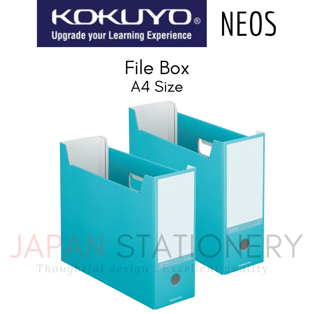 KOKUYO File Box <NEOS> A4 Vertical/Horizontal 2-Way Type A4-NELF-B A4-NELF-D A4-NELF-DB A4-NELF-DG A4-NELF-R A4-NELF-W