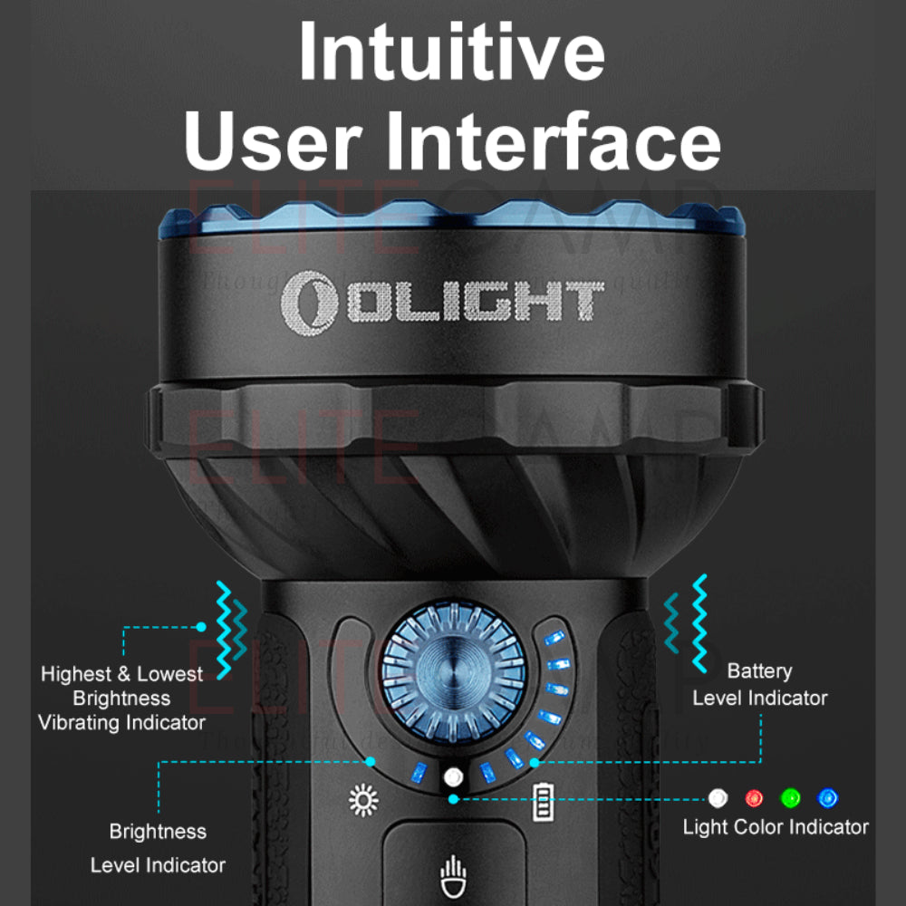 Olight Marauder Mini Search and Rescue Camping Hiking Emergency Flashlight Waterproof Torchlight Compact Torch Flash