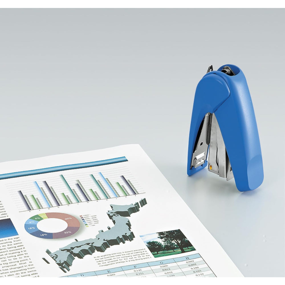 Kokuyo Latchkiss Stapler Lightweight and Easy Grip SL-M72B SL-M72P SL-M72W SL-M72YG