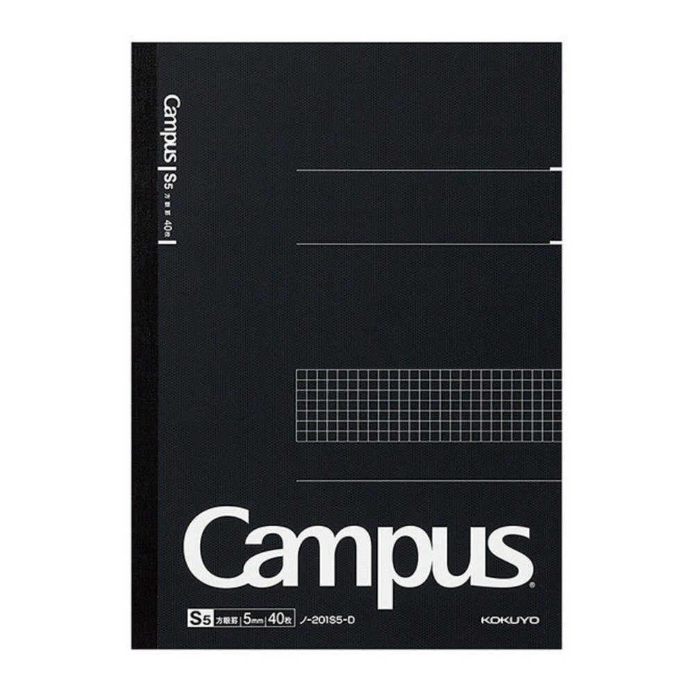 Kokuyo Adult Campus Notebook A5 Grid Ruled 40 Sheets γ-104S5-D γ-4S5-D γ-201S5N-D γ-108S5-D γ-8S5-D γΉ-T153S5-D