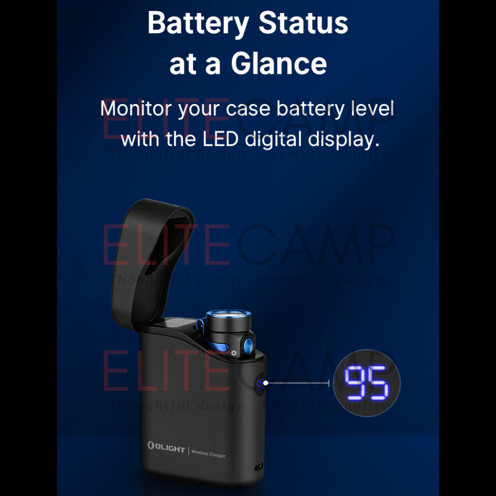 Olight Baton 4 Powerful EDC Flashlight 1300 Lumens Rechargeable Water Proof Camping Hiking Torch