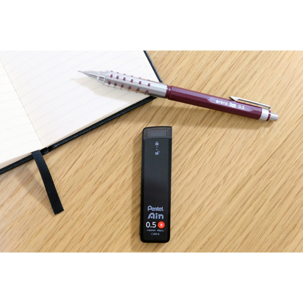 Japan Pentel Ain Mechanical Pencil Lead 0.2/0.3/0.4/0.5/0.7/0.9/1.3 mm