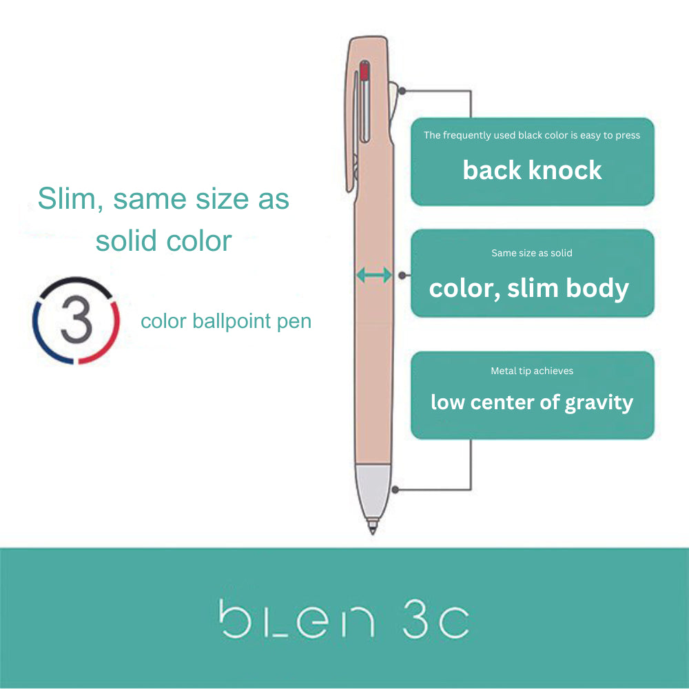 Limited Edition Zebra Blen 3C Snoopy Multi-pen 0.5mm