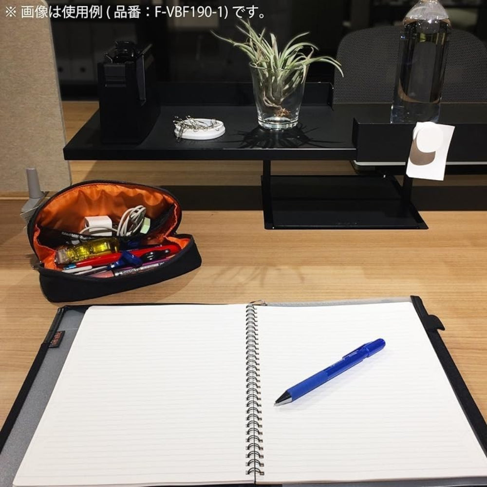 Kokuyo Shellbro Pen Case, Shell-shaped Structure Big Capacity Pencil Case F-VBF190-1