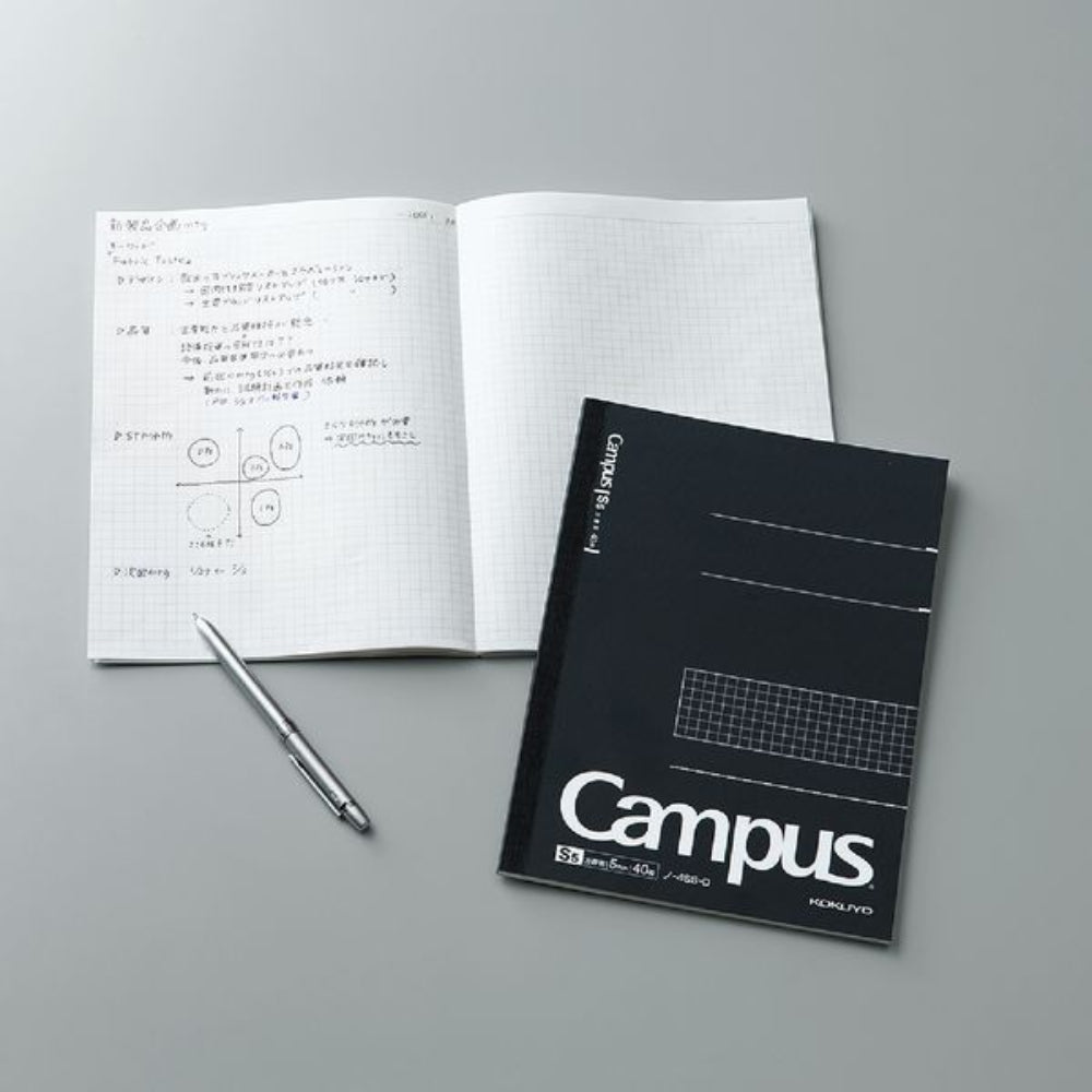 Kokuyo Adult Campus Notebook A5 Grid Ruled 40 Sheets γ-104S5-D γ-4S5-D γ-201S5N-D γ-108S5-D γ-8S5-D γΉ-T153S5-D
