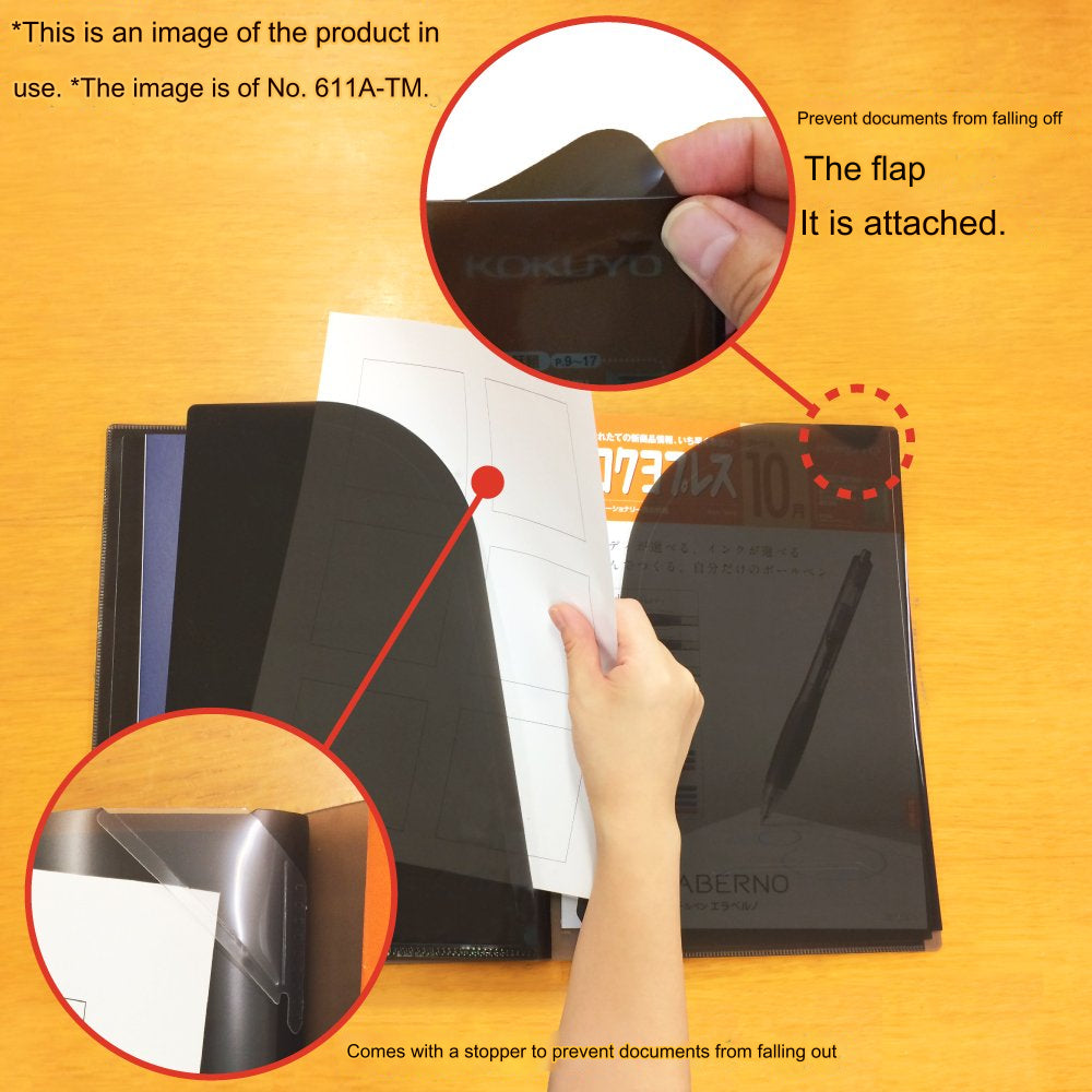 Kokuyo Campus notebook Notebook Document Storage Cover A4|B5|A5 γ-611AN-TM γ-612B-D γ-613B-D γ-615B-D