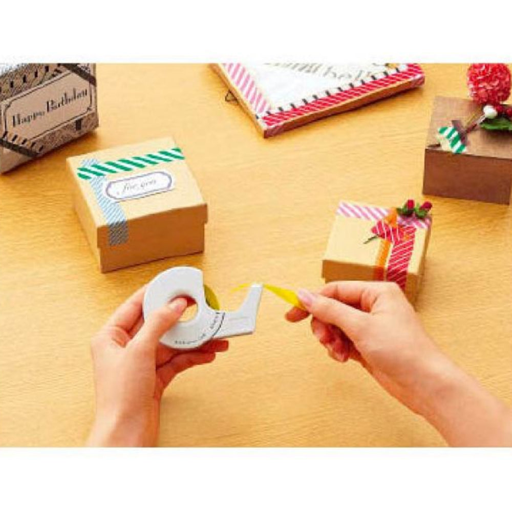 Kokuyo Karu Easy Cut Tape Dispenser Handy Type Small Large T-SM200D T-SM200W T-SM300LB T-SM300P T-SM300W