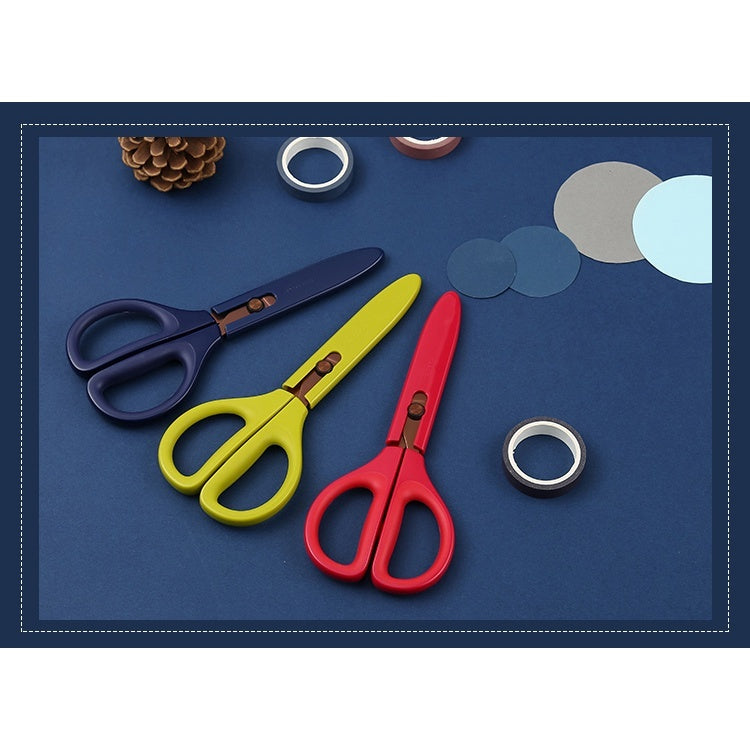 Kokuyo Saxa Titanium Glueless Blade Scissors with Safety Cap HASA-P240D PH240D 240DM