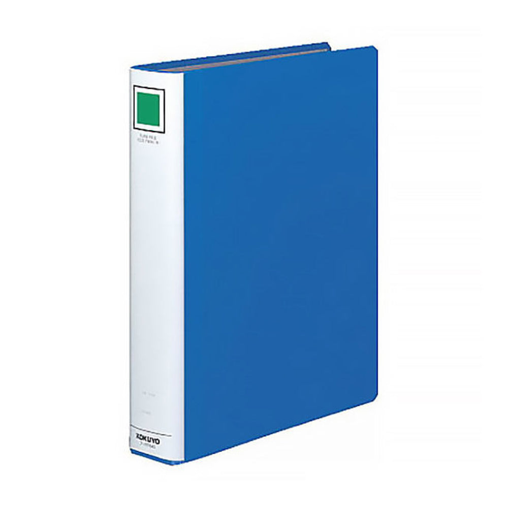 Kokuyo Tube File Eco Twin R A4 Vertical Binding Thickness 50mm Blue Double-sided Pipe File γ-RT630B γ-RT630C γ-RT640B