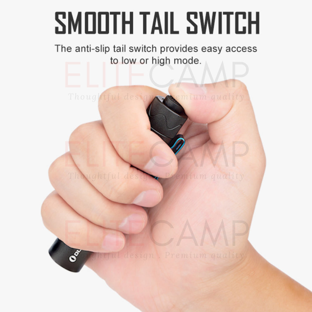 Olight i5R EOS Rechargeable Tail-switch EDC Flashlight Camping Hiking Torchlight Small Portable