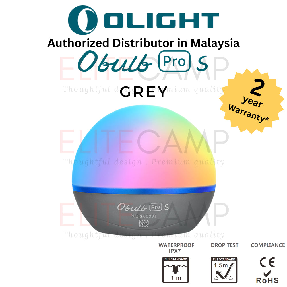 Olight Obulb Pro S Multi-Color Wireless Bulb Light Camping Portable Waterproof Sleeping Night light