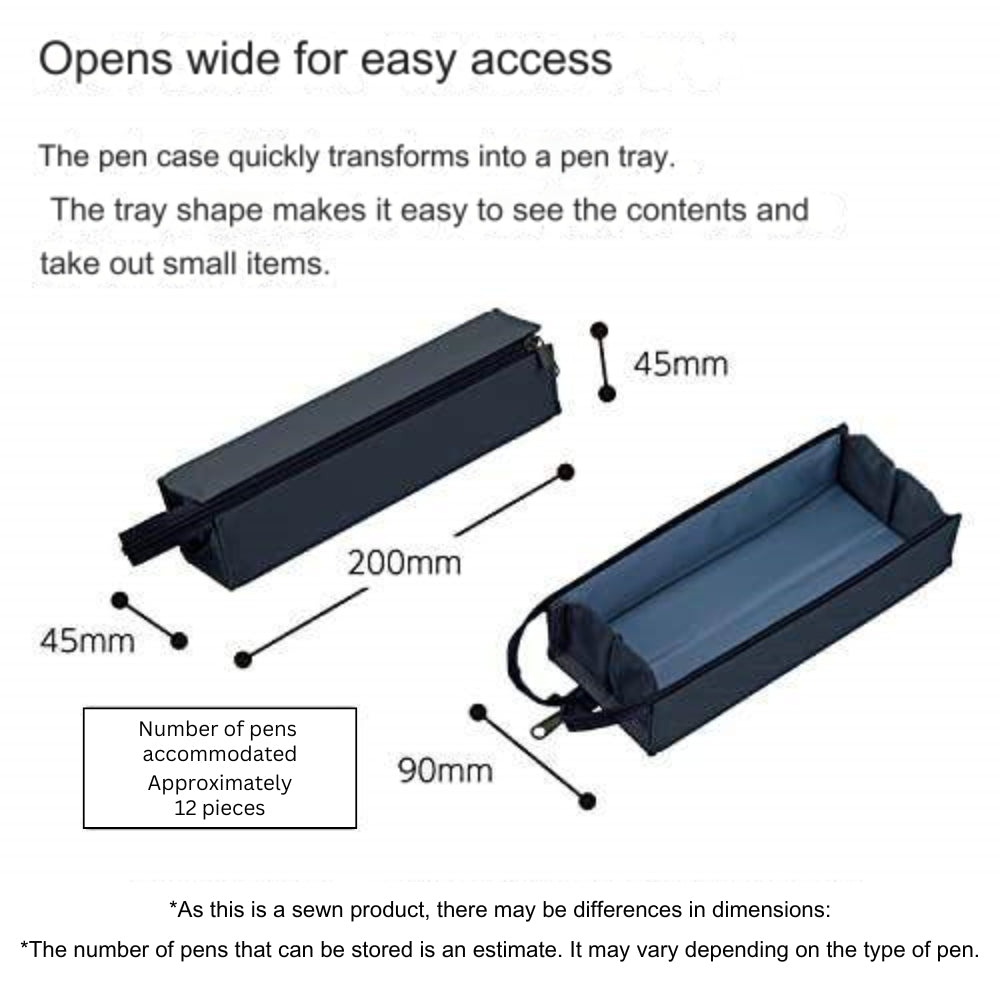 Kokuyo C2 Tray Type Pencil Case Pen Case F-VBF140-7 F-VBF122-7