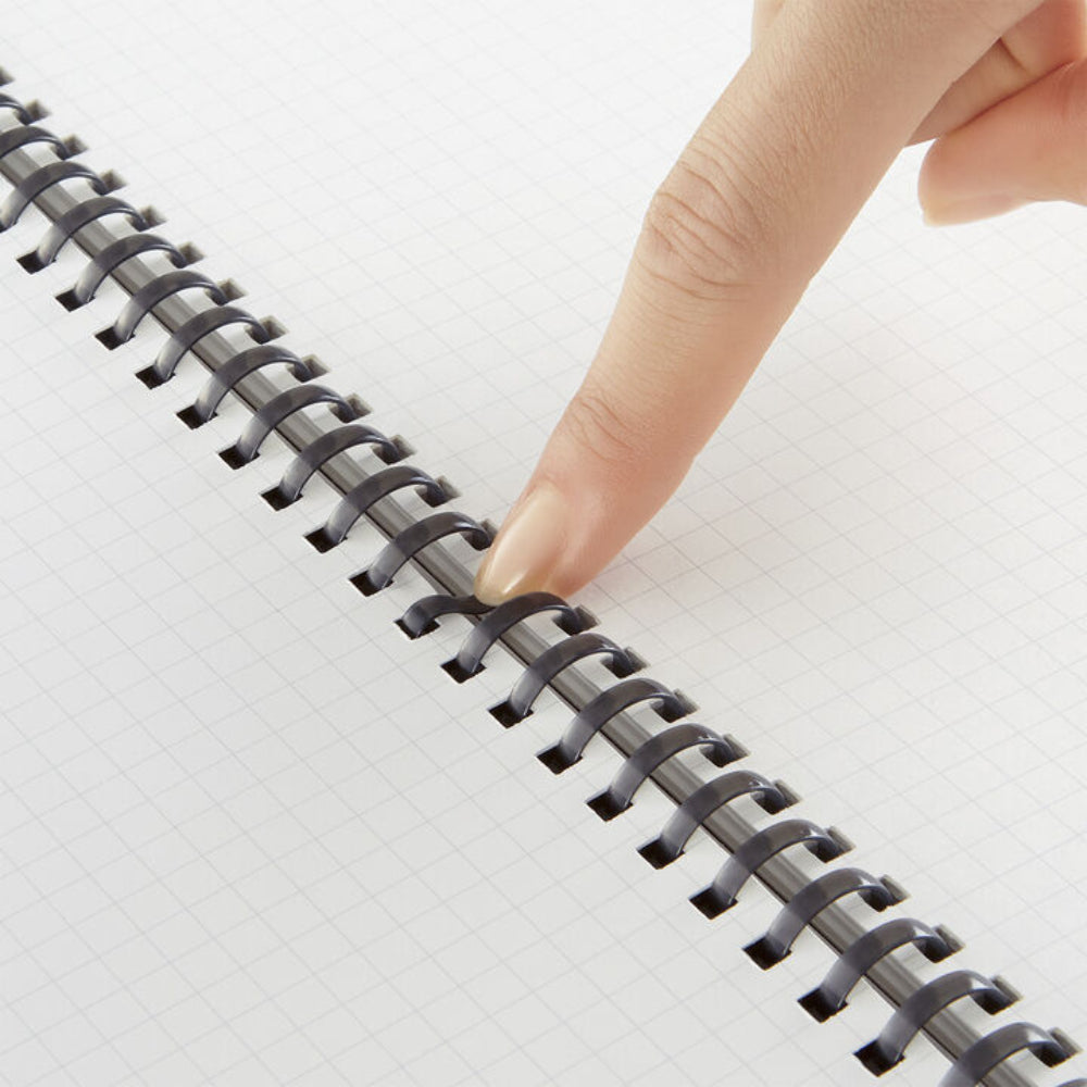 Kokuyo Soft ring Notebook 5mm Grid line A5|A5|B6|A6|A7 Size 70 Sheets ス-SV407B-D ス-SV437B-D ス-SV407S5-D ス-SV437S5-D