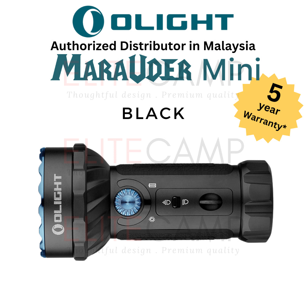 Olight Marauder Mini Search and Rescue Camping Hiking Emergency Flashlight Waterproof Torchlight Compact Torch Flash