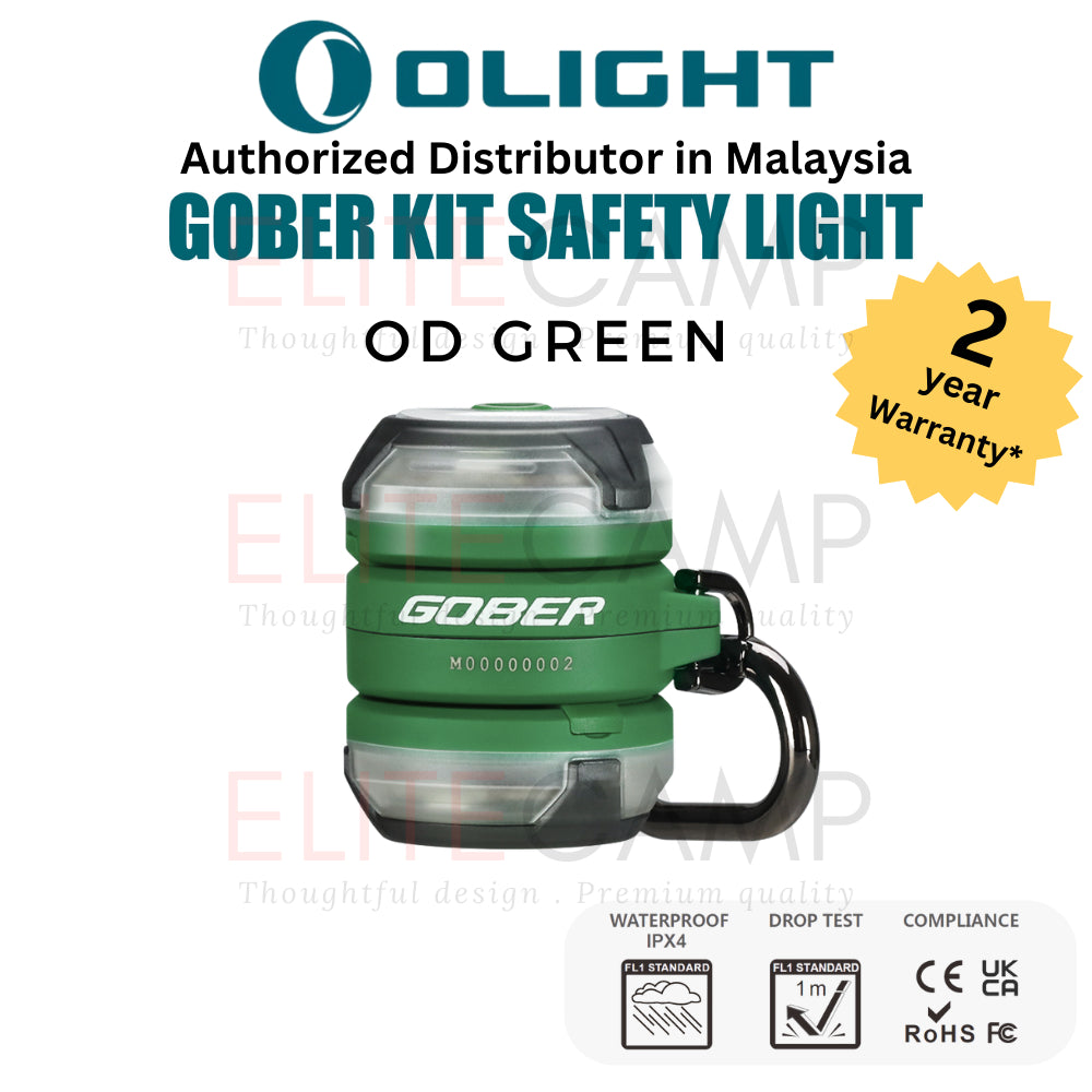 OLIGHT Gober Kit Safety Light, High Visibility LED Beacon Lights with 4 Lighting Modes, USB-C Rechargeable Flashing